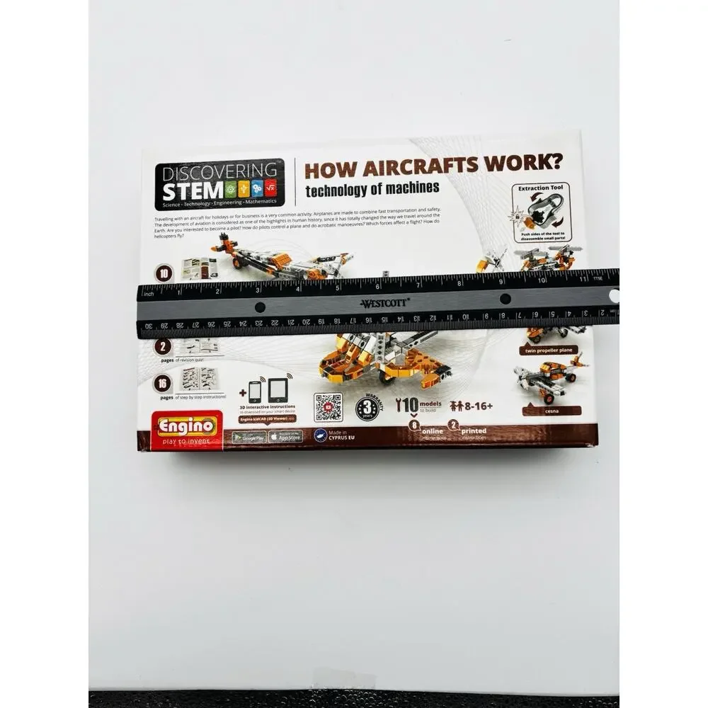 Engino Discovering STEM Technology of Machines: How Aircraft’s Work.